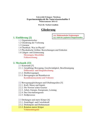 Rollbewegung eines Zylinders auf schiefer Ebene