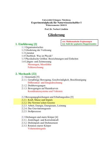 Reibung, Kraftfelder und Newtonsche Gesetze