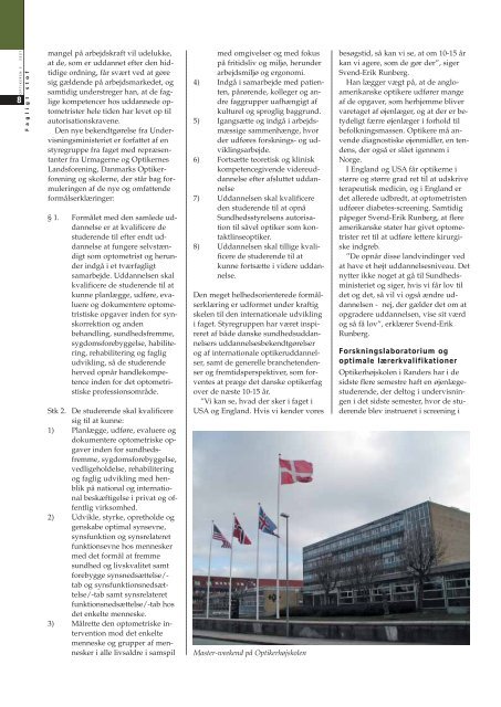 OPTIKEREN - Danmarks Optikerforening