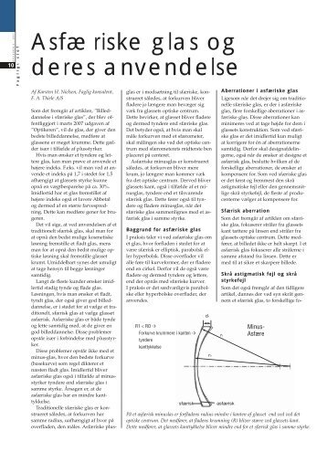 AsfÃ¦riske glas og deres anvendelse