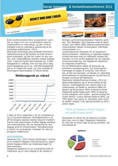 Danmarks Optikerforenings Ãrsberetning 2013