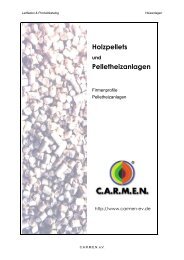 Holzpellets Pelletheizanlagen