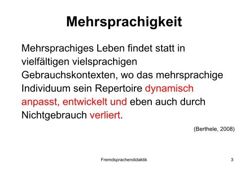 Zweitspracherwerb - Optimisme.ch