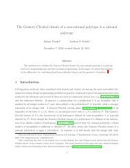 The Gomory-ChvÃ¡tal closure of a non-rational polytope is a rational ...