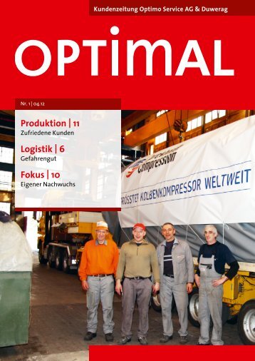 Ausgabe Nr. 1/12 - Optimo Service AG