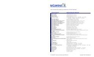 ioControl Commands Quick Reference Card - Opto 22