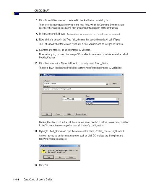 OPTOCONTROL USER'S GUIDE - Opto 22