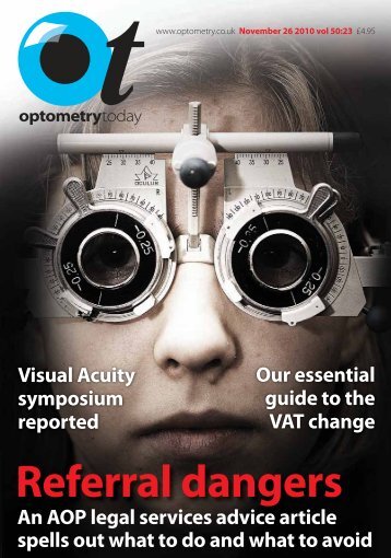 Download this issue - Optometry Today