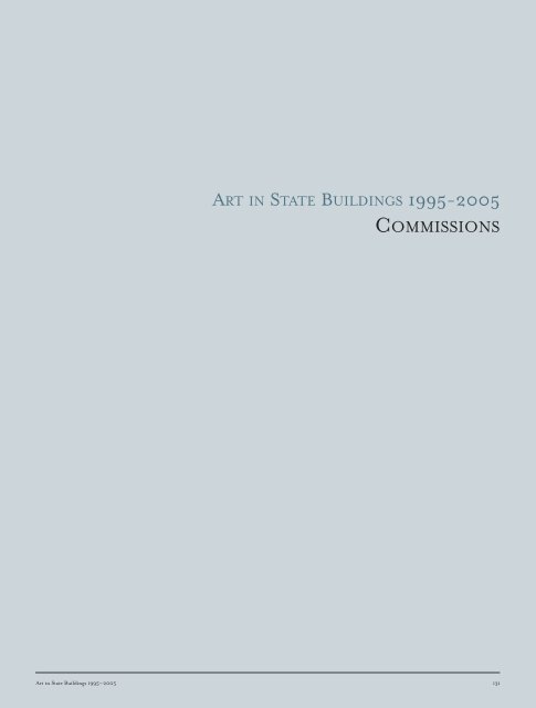 Art in State Buildings 1995 to 2005 - The Office of Public Works