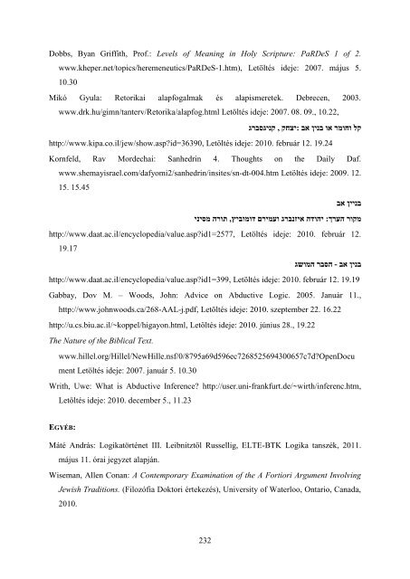 BinjÃ¡n Ã¡v - A rabbinikus gondolkodÃ¡smÃ³d analÃ­zise egy ... - Or-Zse