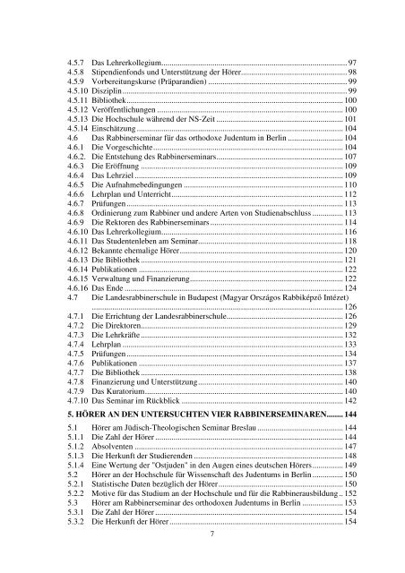 Moderne Rabbinerausbildung in Deutschland und Ungarn - Or-Zse