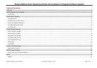 Hardware Products Delivery Method and Installation Chart - Oracle