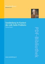 Swedenborg im Kontext des Leib-Seele-Problems PDF - Orah.ch