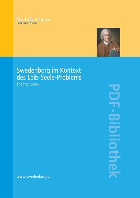 Swedenborg im Kontext des Leib-Seele-Problems PDF - Orah.ch