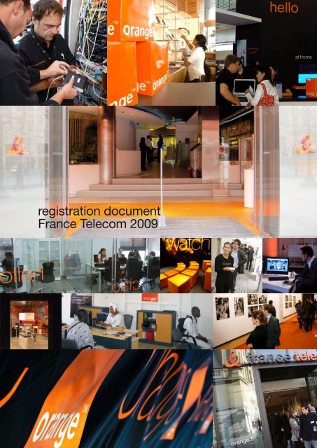 registration document France Telecom 2009 - Orange.com