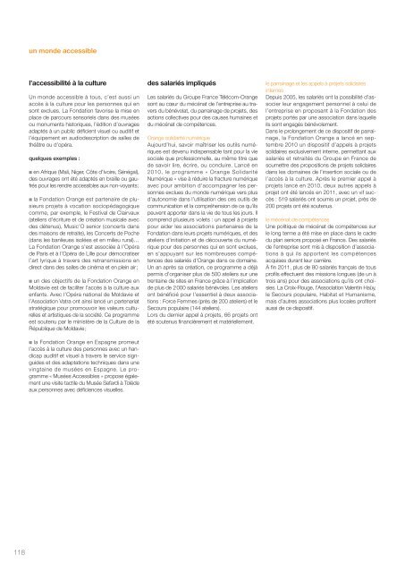 le rapport RSE 2011 - Orange.com