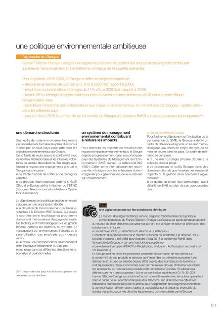 le rapport RSE 2011 - Orange.com