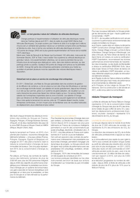 le rapport RSE 2011 - Orange.com