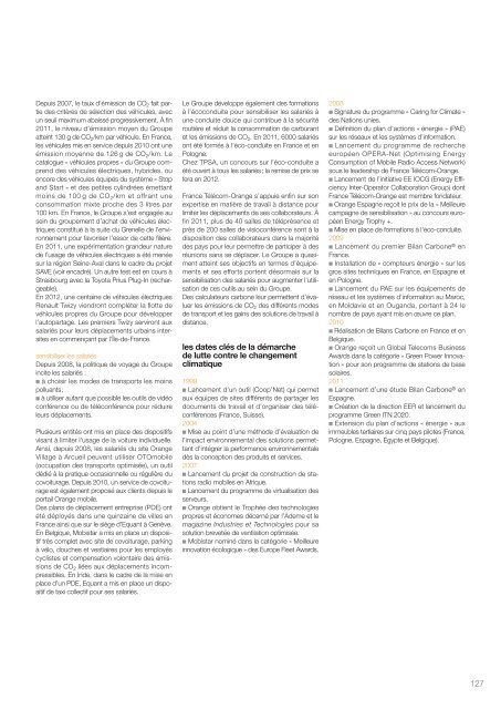 le rapport RSE 2011 - Orange.com