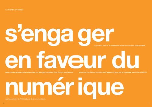 le rapport RSE 2011 - Orange.com