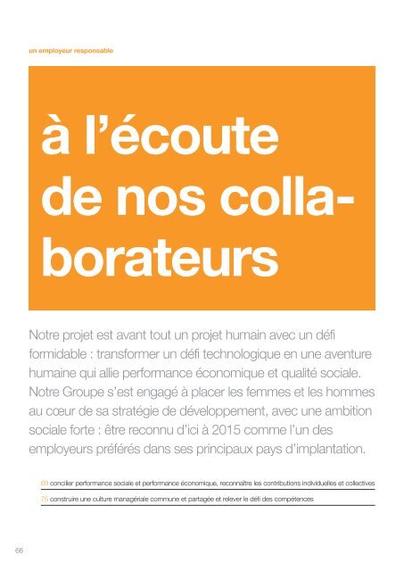 le rapport RSE 2011 - Orange.com