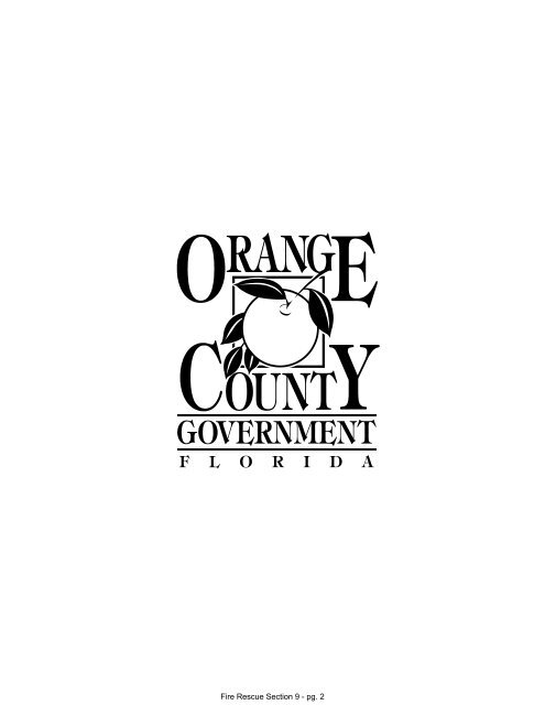 FY 2013 Proposed Budget Book - Home | Orange County Gov FL