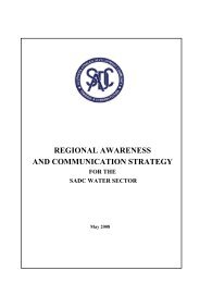 SADC - Regional Awareness and Communications Strategy