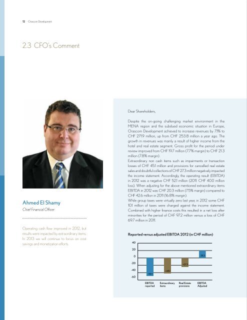 FY 2012 Annual Report - Orascom Development