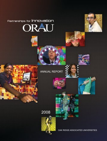 2008 ORAU Annual Report - Oak Ridge Associated Universities