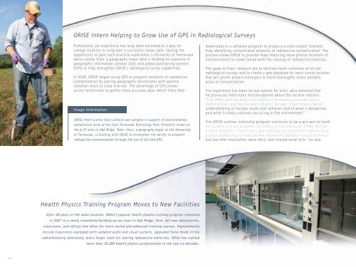 2007 ORAU Annual Report - Oak Ridge Associated Universities