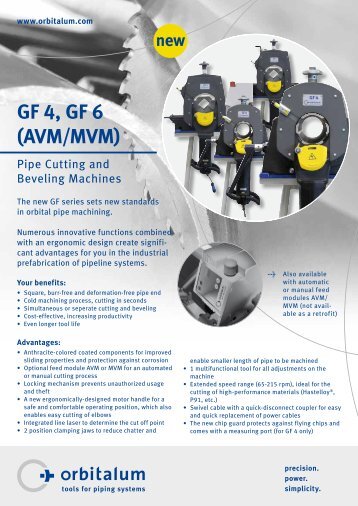 GF 4, GF 6 (AVM/MVM) - Technical Tool Solutions