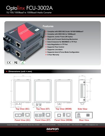 Product Datasheet - Antaira