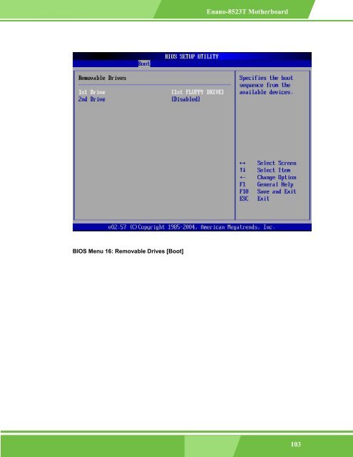 Enano-8523T User Manual - iEi