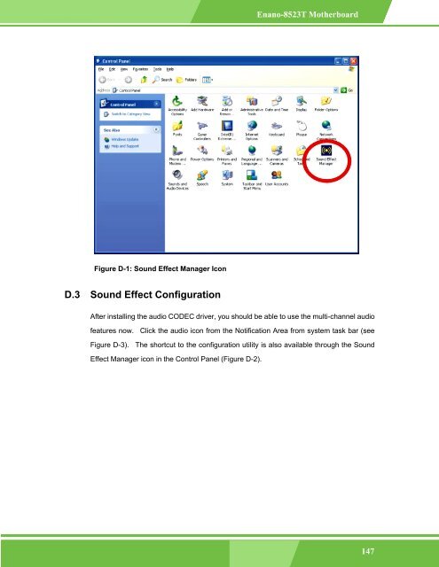 Enano-8523T User Manual - iEi