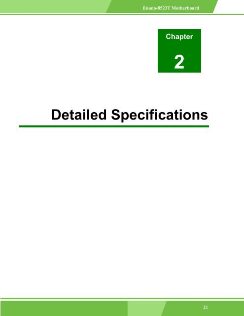 Enano-8523T User Manual - iEi