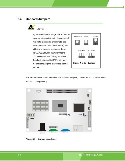 Enano-8523T User Manual - iEi