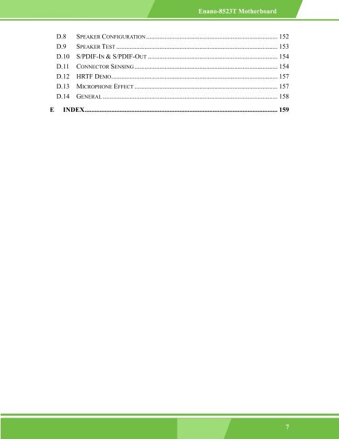 Enano-8523T User Manual - iEi