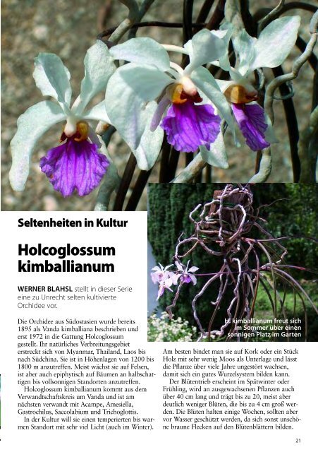 diese Ausgabe herunterladen - Orchideen.at