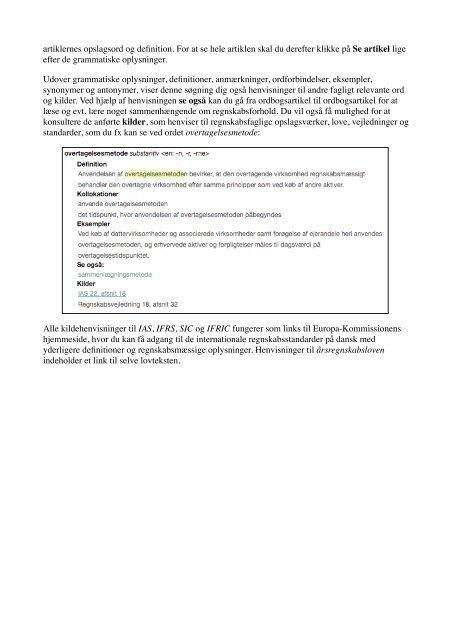 Download manual som PDF - Ordbogen.com