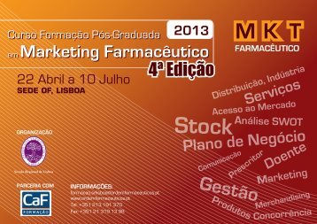 22 Abril a 10 Julho - Ordem dos FarmacÃªuticos