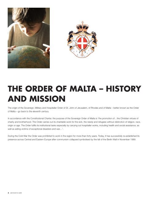 we love to care â order of malta relief activities in central and eastern ...