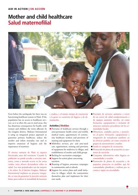 Haiti: A year after the earthquake HaitÃ­: Un aÃ±o ... - Ordine di Malta