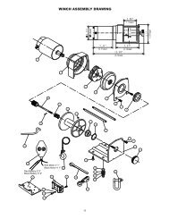 Winch Assembly Drawing(3000 lbs) - OrderTree.com
