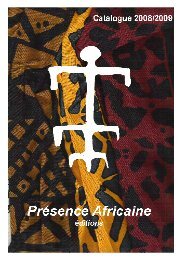 Éditions Présence Africaine - Ordiecole.com