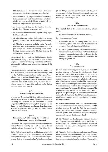 Amtsblatt Nr. 28 - ErzbischÃ¶fliches Ordinariat Freiburg