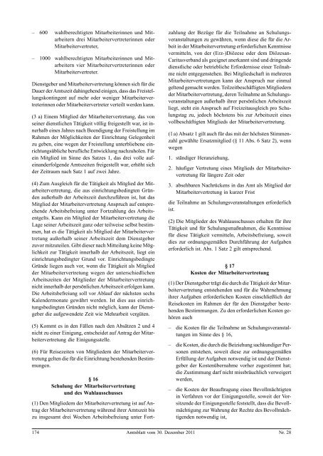 Amtsblatt Nr. 28 - ErzbischÃ¶fliches Ordinariat Freiburg