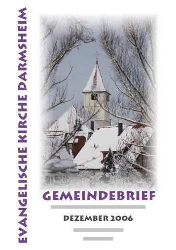 âDas hat Konsequenzen - Evangelische Kirchengemeinde Darmsheim