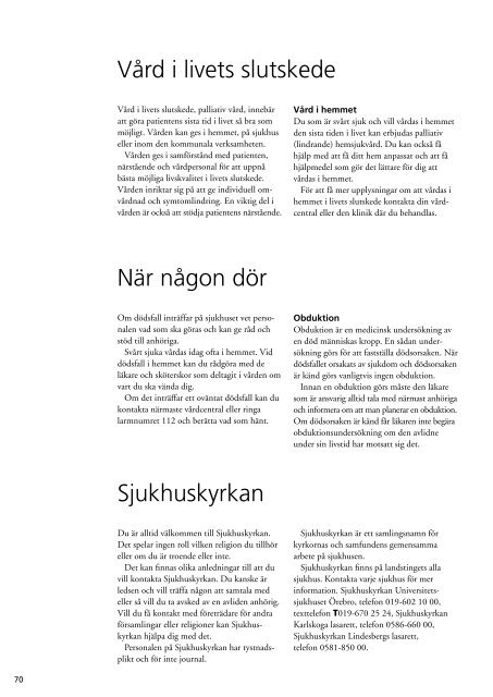 Landstingskatalogen del 2: Information om hÃ¤lso- och sjukvÃ¥rd (pdf-fil)