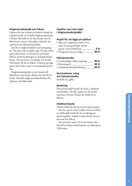 Landstingskatalogen del 2: Information om hÃ¤lso- och sjukvÃ¥rd (pdf-fil)