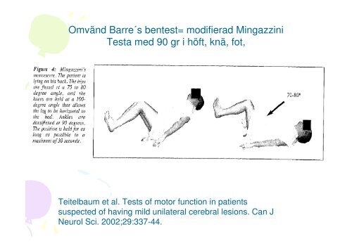 Rutin - nervstatus - hur gÃ¶r man, och hur tolkar man fynden?